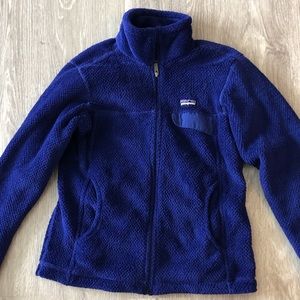 Patagonia Women’s Purple Re-tool Zip Fleece Jacket